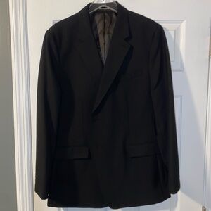 Banana Republic 2 Piece Black Suit